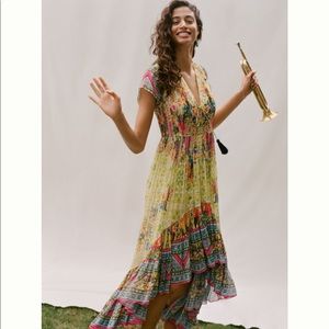 Arianna High-Low Maxi Dress—Size 4